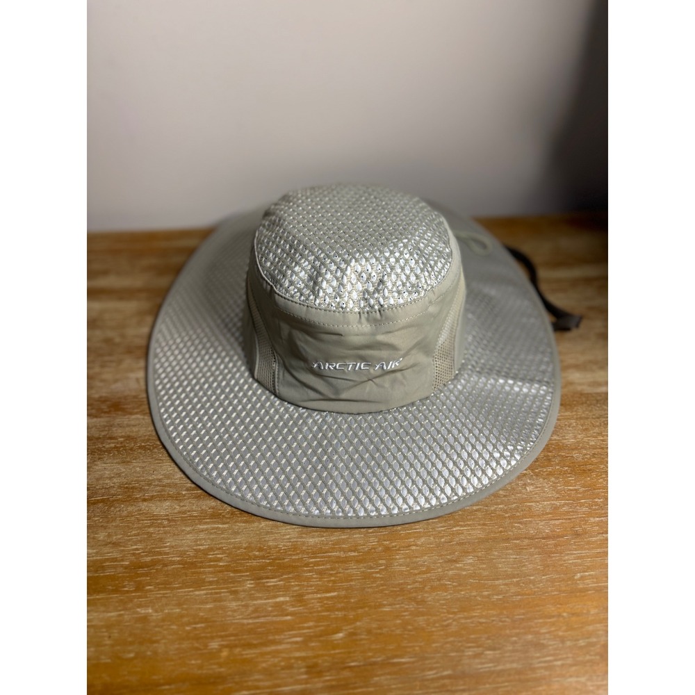 Arctic Air Hat Cooling Hat Sun Hat Breathable Mesh Adjustable Unisex Gray